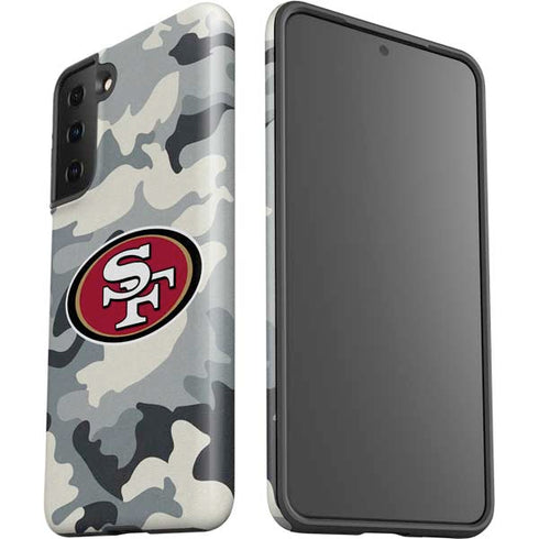 NFL San Francisco 49ers Camo Galaxy S21 Plus 5G Pro Case