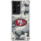 NFL San Francisco 49ers Camo Galaxy S21 Ultra 5G Clear Case