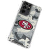 NFL San Francisco 49ers Camo Galaxy S21 Ultra 5G Clear Case