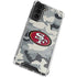 NFL San Francisco 49ers Camo Galaxy S22 Clear Case