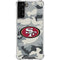 NFL San Francisco 49ers Camo Galaxy S22 Plus Clear Case