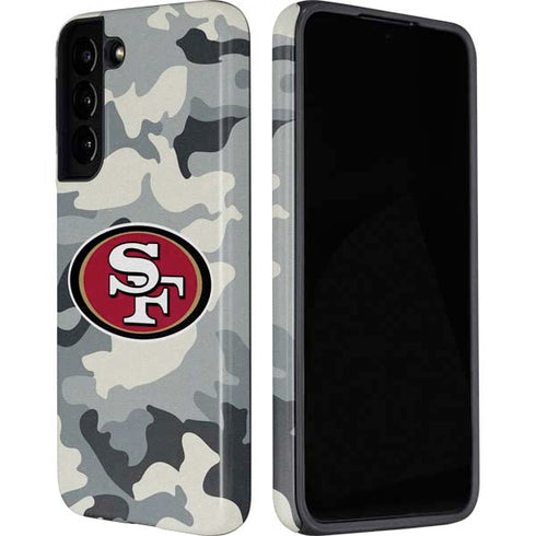 NFL San Francisco 49ers Camo Galaxy S22 Plus Pro Case