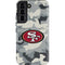 NFL San Francisco 49ers Camo Galaxy S22 Pro Case