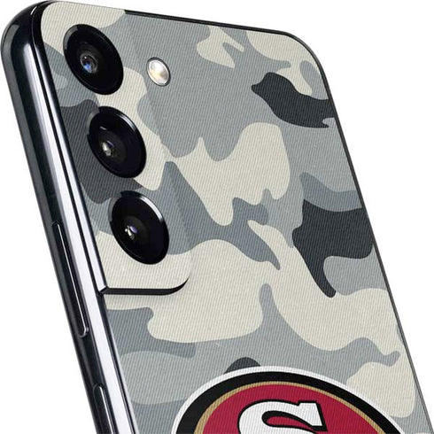 NFL San Francisco 49ers Camo Galaxy S22 Skin