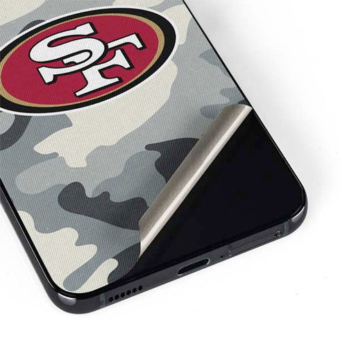 NFL San Francisco 49ers Camo Galaxy S22 Skin
