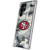 NFL San Francisco 49ers Camo Galaxy S22 Ultra Clear Case