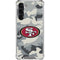 NFL San Francisco 49ers Camo Galaxy S23 Plus Clear Case