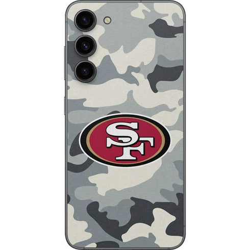 NFL San Francisco 49ers Camo Galaxy S23 Plus Skin