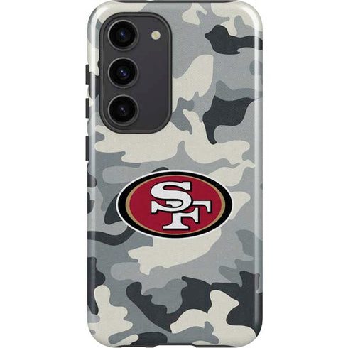 NFL San Francisco 49ers Camo Galaxy S23 Pro Case