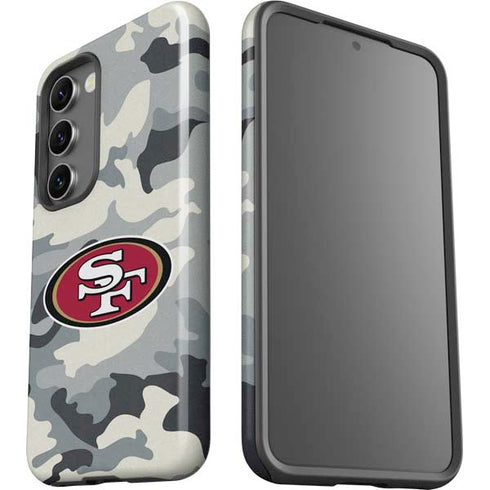 NFL San Francisco 49ers Camo Galaxy S23 Pro Case