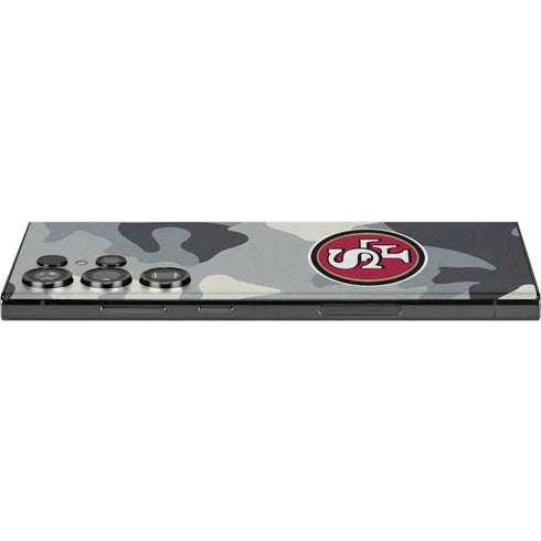NFL San Francisco 49ers Camo Galaxy S23 Ultra Skin