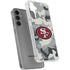 NFL San Francisco 49ers Camo Galaxy S24 Plus Clear Case
