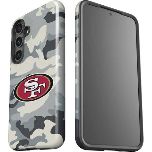 NFL San Francisco 49ers Camo Galaxy S24 Plus Impact Case