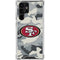 NFL San Francisco 49ers Camo Galaxy S24 Ultra Clear Case