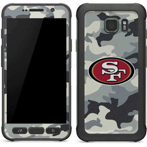 NFL San Francisco 49ers Camo Galaxy S7 Active Skin