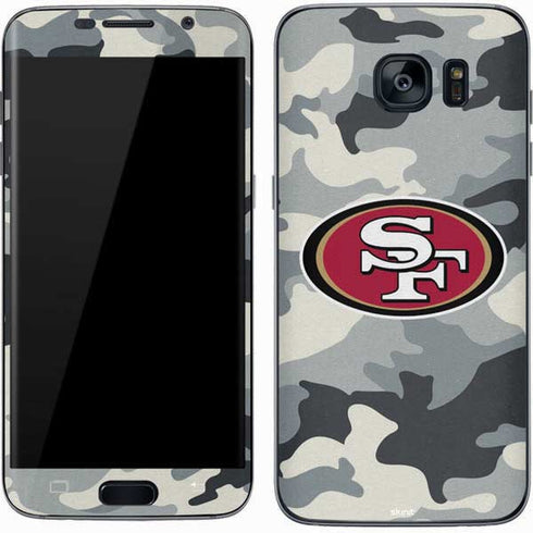NFL San Francisco 49ers Camo Galaxy S7 Skin