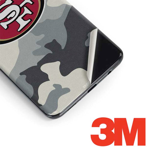 NFL San Francisco 49ers Camo Galaxy S9 Plus Skin