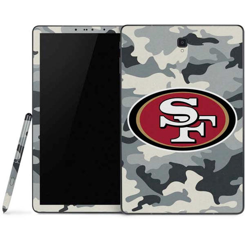 NFL San Francisco 49ers Camo Samsung Galaxy Tab Skin