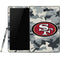 NFL San Francisco 49ers Camo Samsung Galaxy Tab Skin