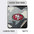 NFL San Francisco 49ers Camo Galaxy Z Flip Skin