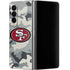 NFL San Francisco 49ers Camo Galaxy Z Fold4 5G Skin
