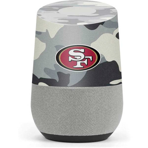 NFL San Francisco 49ers Camo Google Home Skin