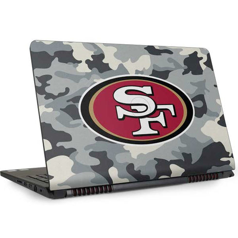 NFL San Francisco 49ers Camo Dell Inspiron Skin