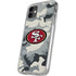 NFL San Francisco 49ers Camo iPhone 11 Clear Case