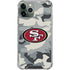 NFL San Francisco 49ers Camo iPhone 11 Pro Max Clear Case
