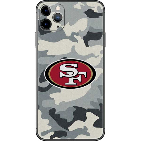 NFL San Francisco 49ers Camo iPhone 11 Pro Max Skin