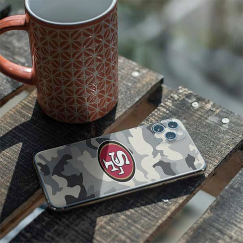 NFL San Francisco 49ers Camo iPhone 11 Pro Max Skin