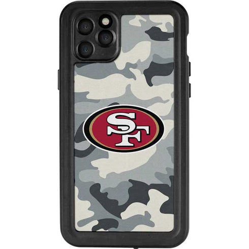 NFL San Francisco 49ers Camo iPhone 11 Pro Max Waterproof Case