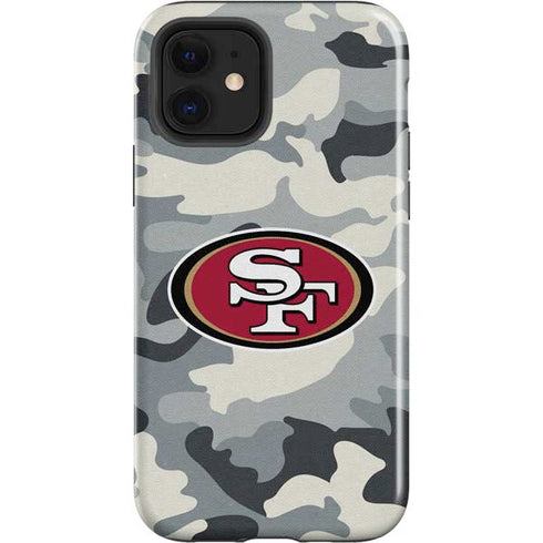 NFL San Francisco 49ers Camo iPhone 12 Impact Case