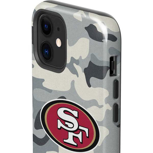 NFL San Francisco 49ers Camo iPhone 12 Impact Case