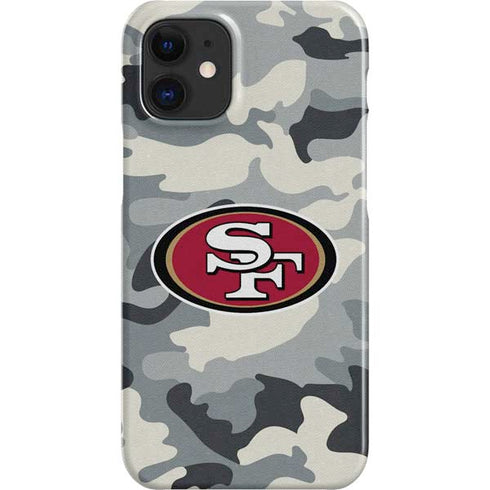 NFL San Francisco 49ers Camo iPhone 12 Mini Lite Case