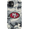 NFL San Francisco 49ers Camo iPhone 12 Mini Lite Case