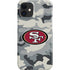 NFL San Francisco 49ers Camo iPhone 12 Mini Lite Case