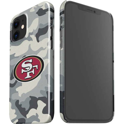 NFL San Francisco 49ers Camo iPhone 12 Mini Lite Case