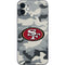 NFL San Francisco 49ers Camo iPhone 12 Mini Skin