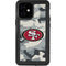 NFL San Francisco 49ers Camo iPhone 12 Mini Waterproof Case