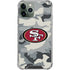 NFL San Francisco 49ers Camo iPhone 12 Pro Clear Case
