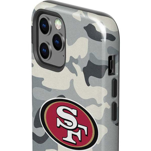 NFL San Francisco 49ers Camo iPhone 12 Pro Impact Case