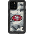 NFL San Francisco 49ers Camo iPhone 12 Pro Max Waterproof Case