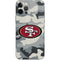 NFL San Francisco 49ers Camo iPhone 12 Pro Skin
