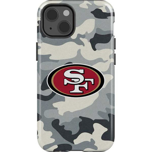 NFL San Francisco 49ers Camo iPhone 13 Impact Case