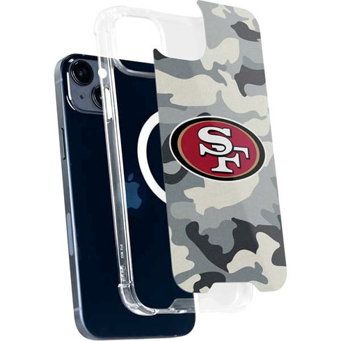 NFL San Francisco 49ers Camo iPhone 13 MagSafe Case