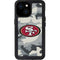 NFL San Francisco 49ers Camo iPhone 13 Mini Waterproof Case