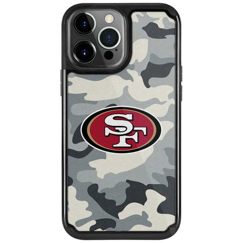 NFL San Francisco 49ers Camo iPhone 13 Pro Cargo Case