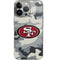 NFL San Francisco 49ers Camo iPhone 13 Pro Skin