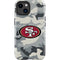 NFL San Francisco 49ers Camo iPhone 14 Plus Impact Case